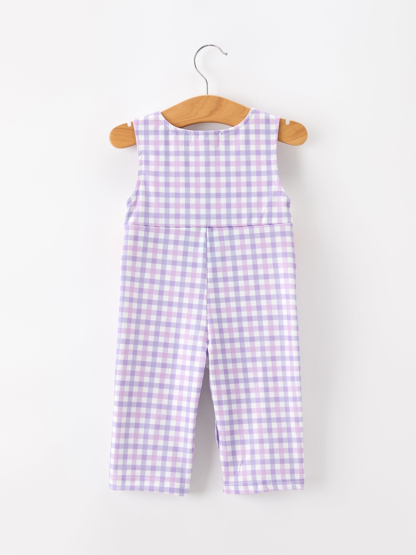 Halloween Ghost Plaid Smocked Baby Boy Romper - Abbies Place