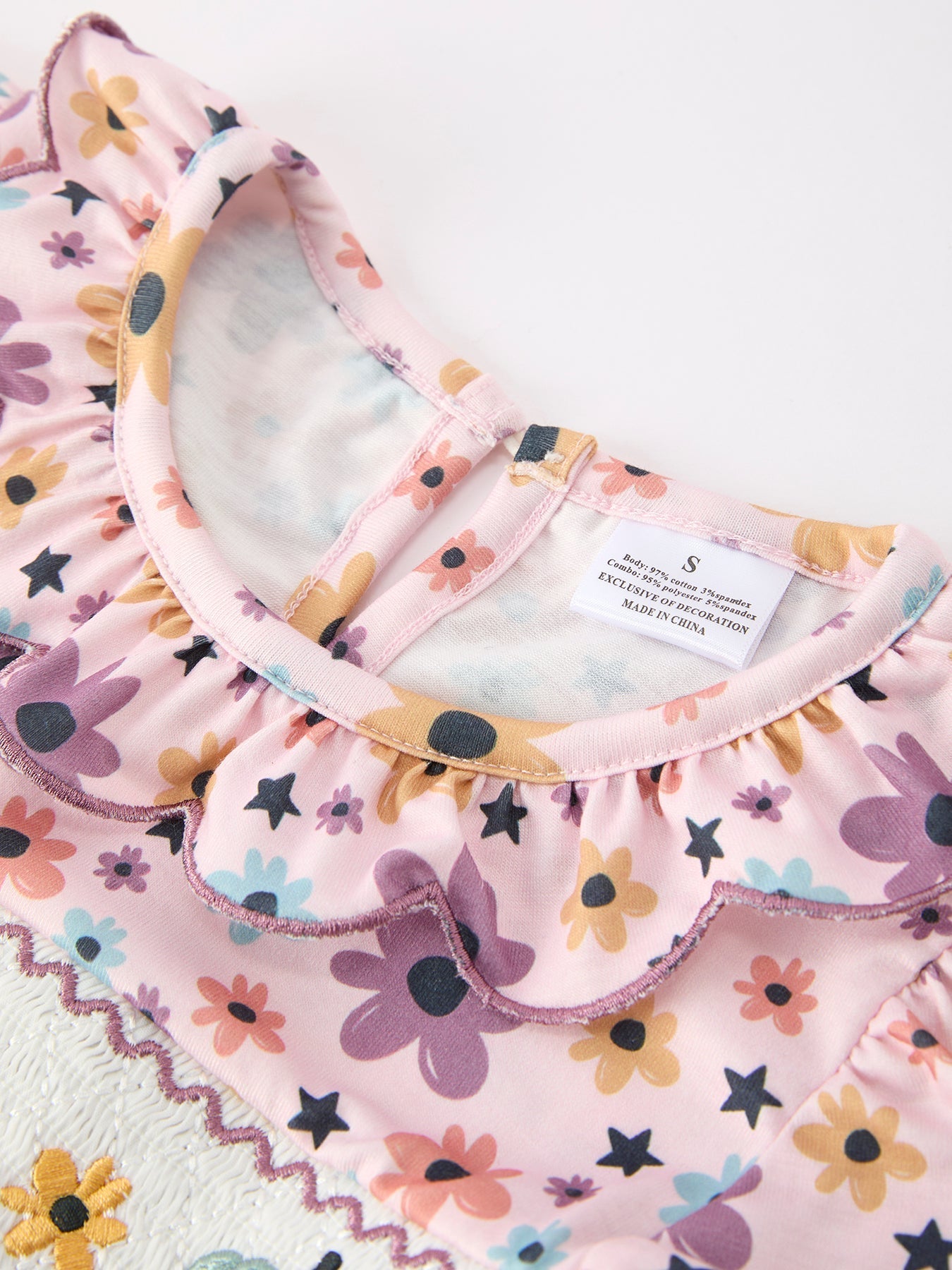 Halloween Thanksgiving Pumpkin Floral Bow Girls Dress - Abbies Place