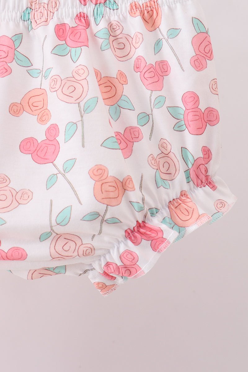 Happy Place Embroidered Bloomer Set - Abbies Place