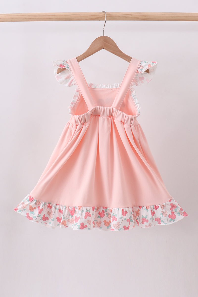 Happy Place Embroidered Dress - Abbies Place