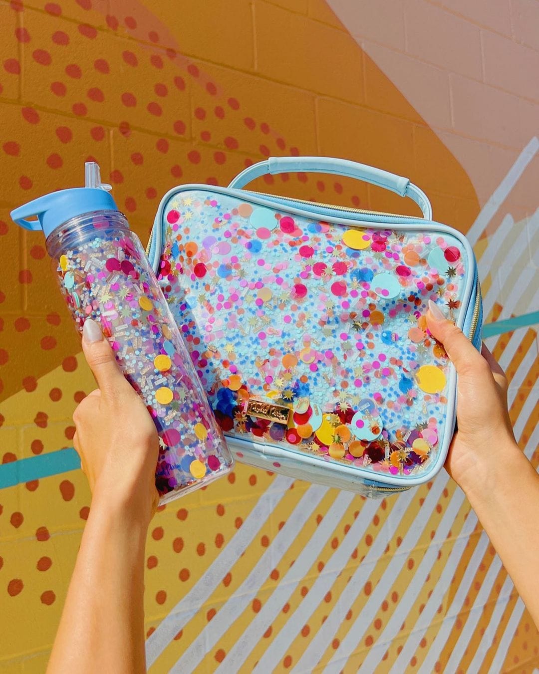 Multicolor Confetti Insulated Lunchbox - Abbies Place