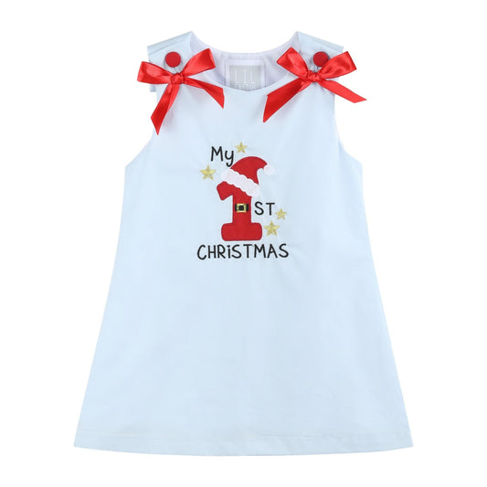 My 1st Christmas Jumper Dress - Abbies Place