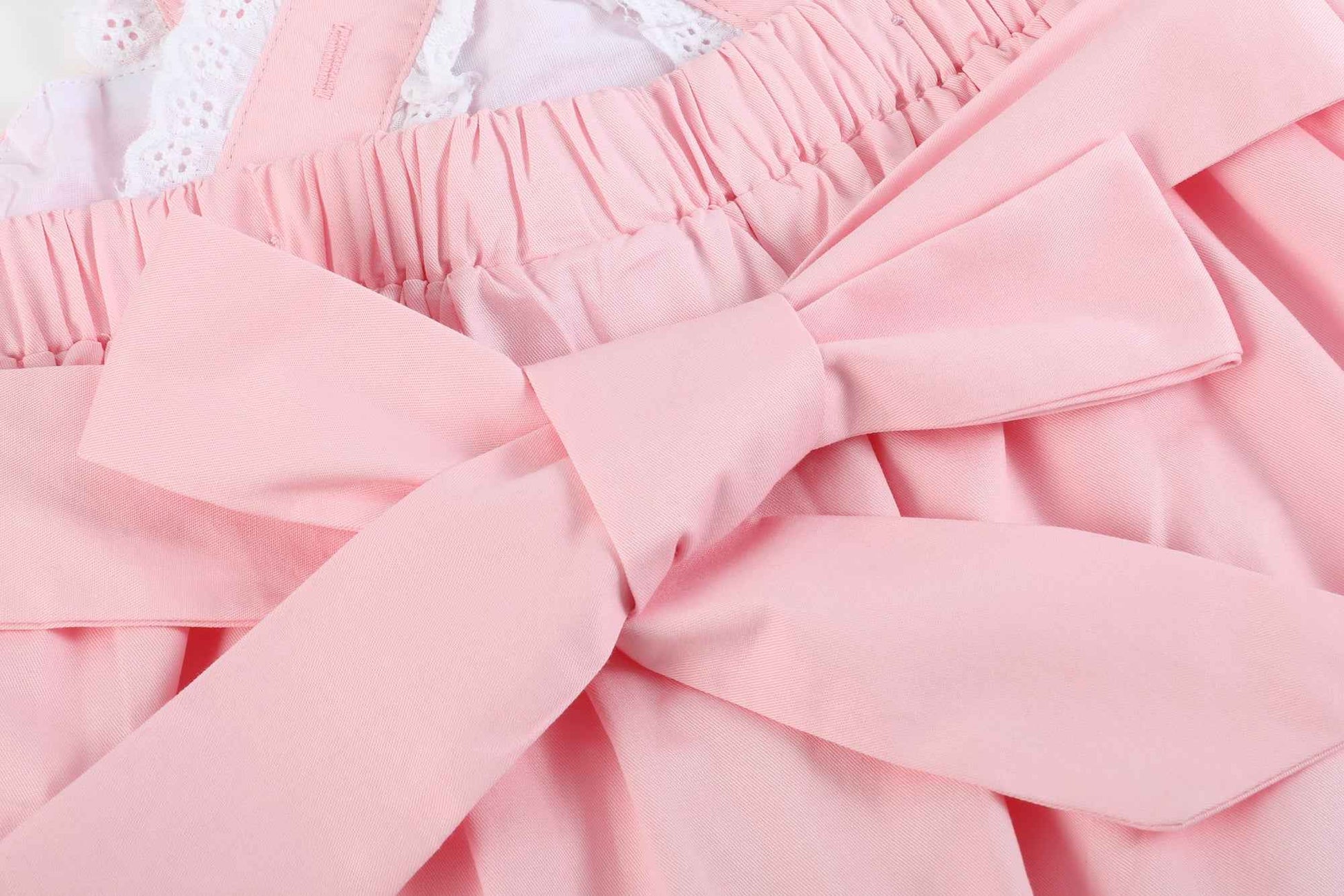 Pink and Lace Piggy Dress - Abbies Place