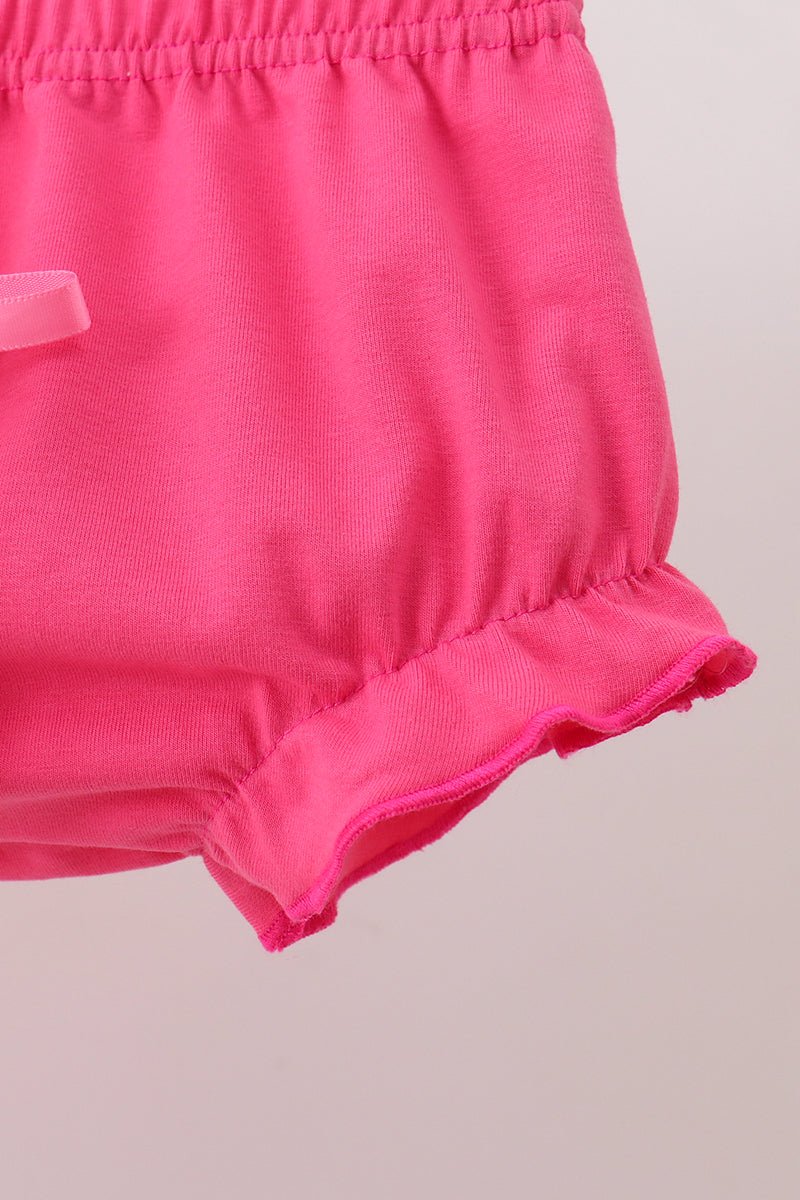 Pink Boots Smocked Bloomer Set - Abbies Place