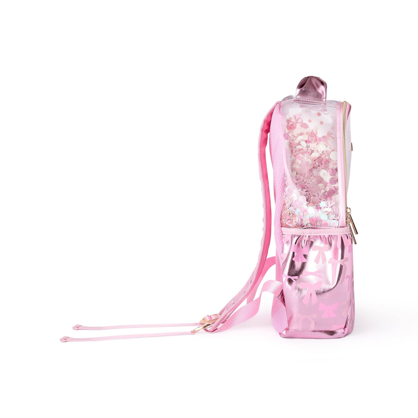 Pink Bow Confetti Backpack - Abbies Place