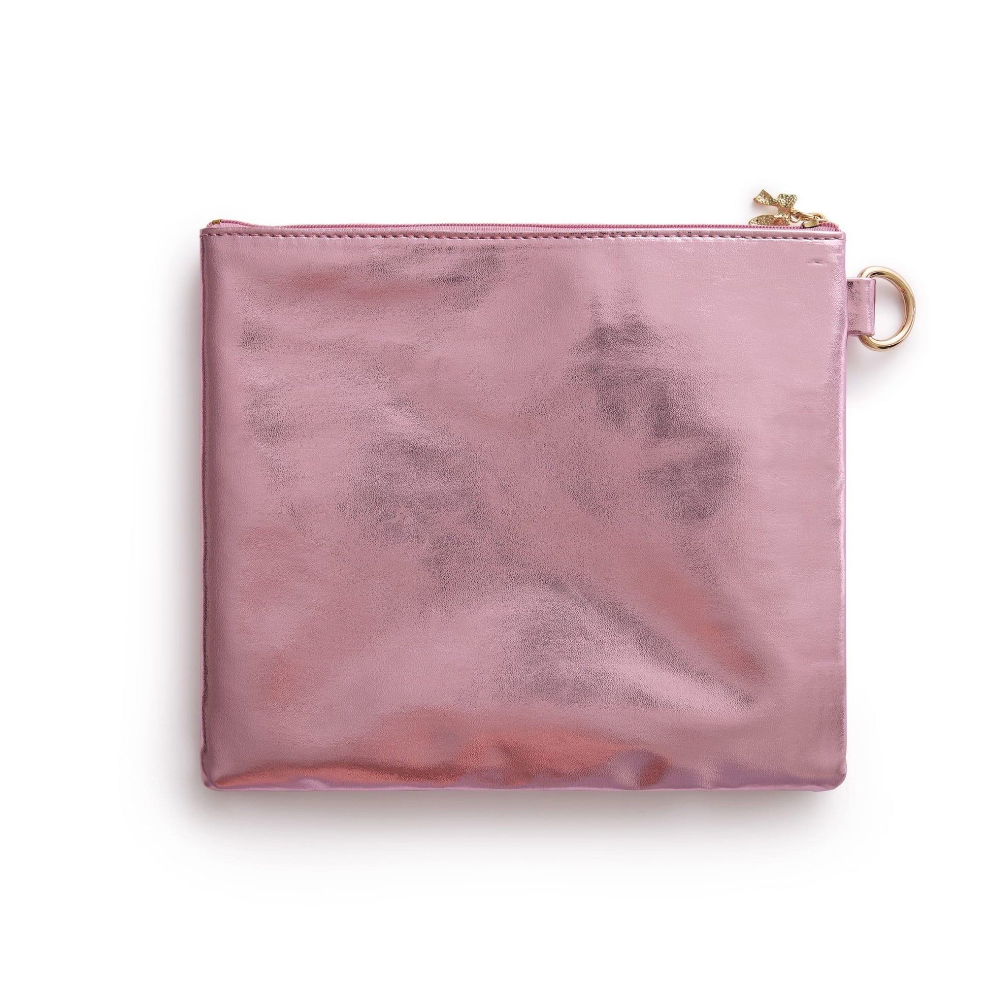 Pink Bow Confetti Everything Pouch - Abbies Place