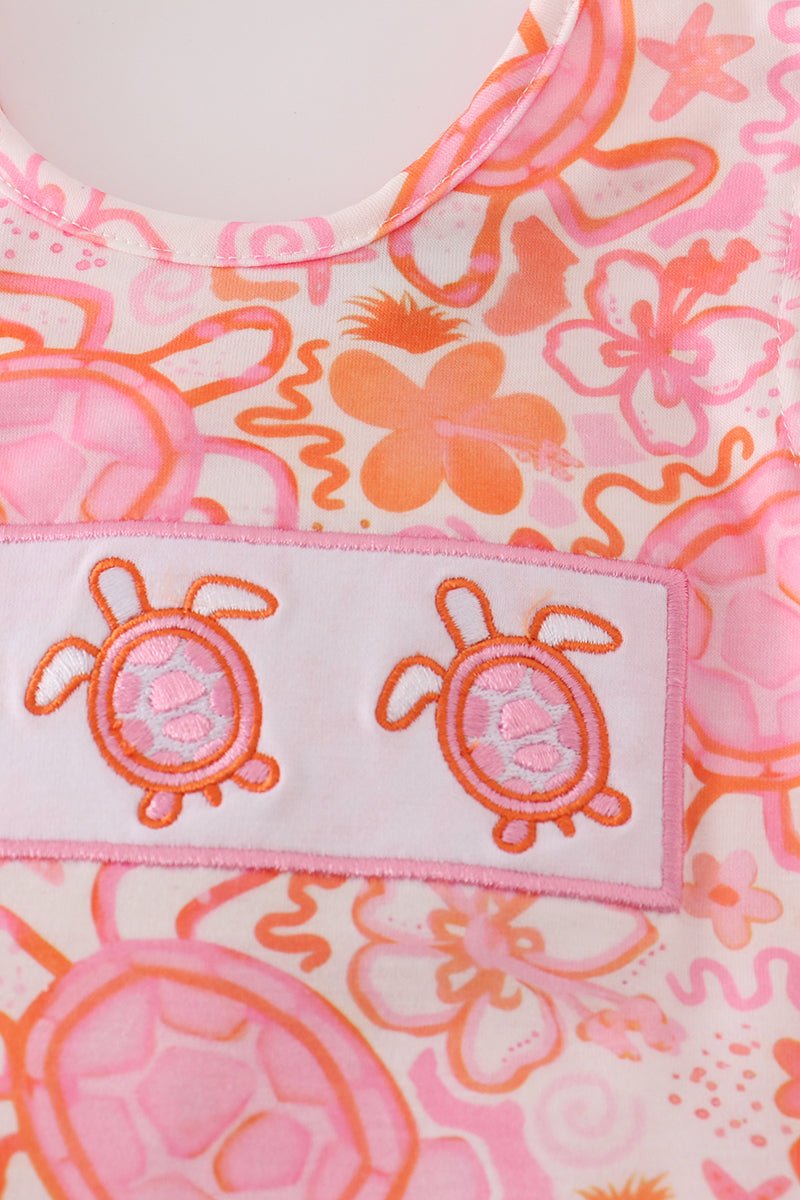 Pink Floral Ruffle Bloomer Set - Abbies Place