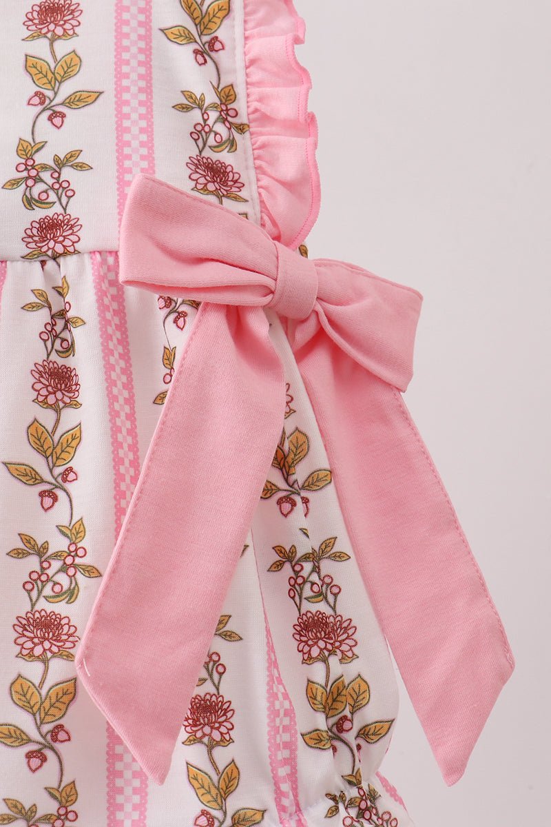 Pink Garden Ruffle Bubble - Abbies Place