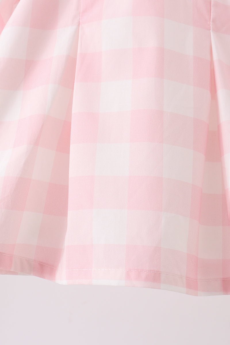 Pink Gingham Bloomer Set - Abbies Place