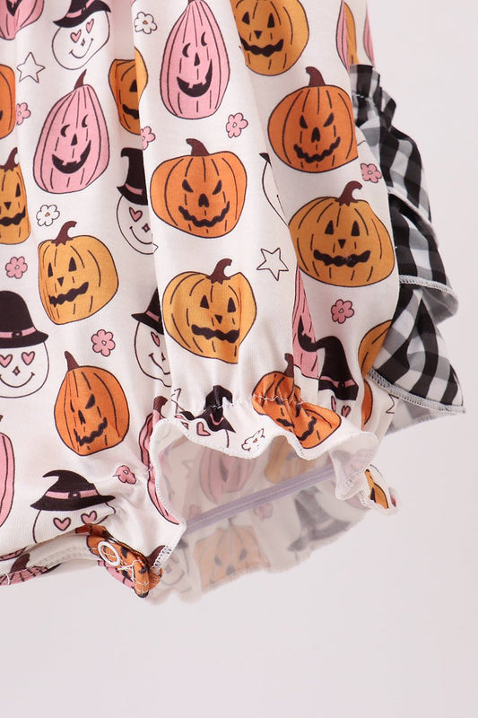 Pumpkin ruffle bubble - Abbies Place