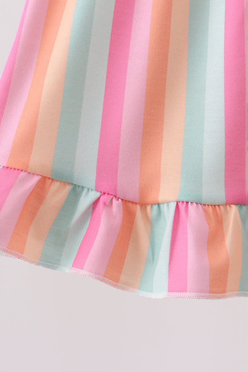Rainbow Stripe Bloomer Set - Abbies Place