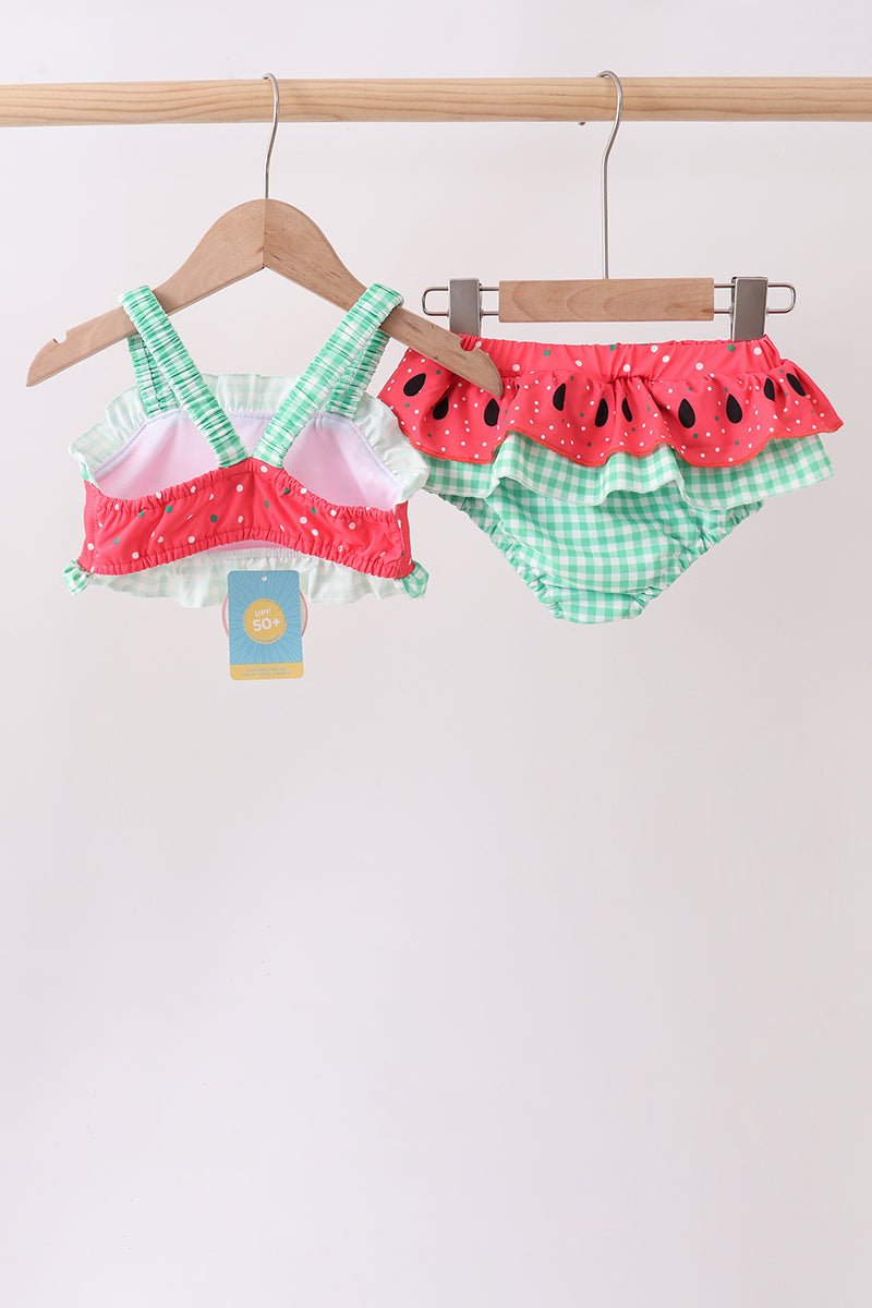Red Watermelon UPF Swim Set - Abbies Place