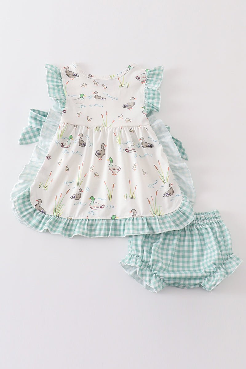 Sage Mallard Bloomer Set - Abbies Place