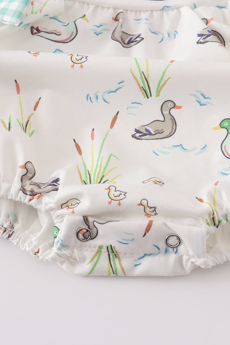 Sage Mallard Floral Bubble - Abbies Place