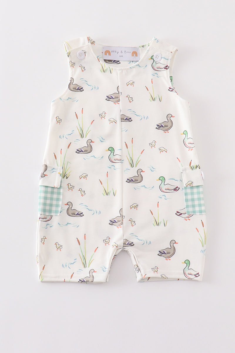 Sage Mallard Floral Jon Jon - Abbies Place