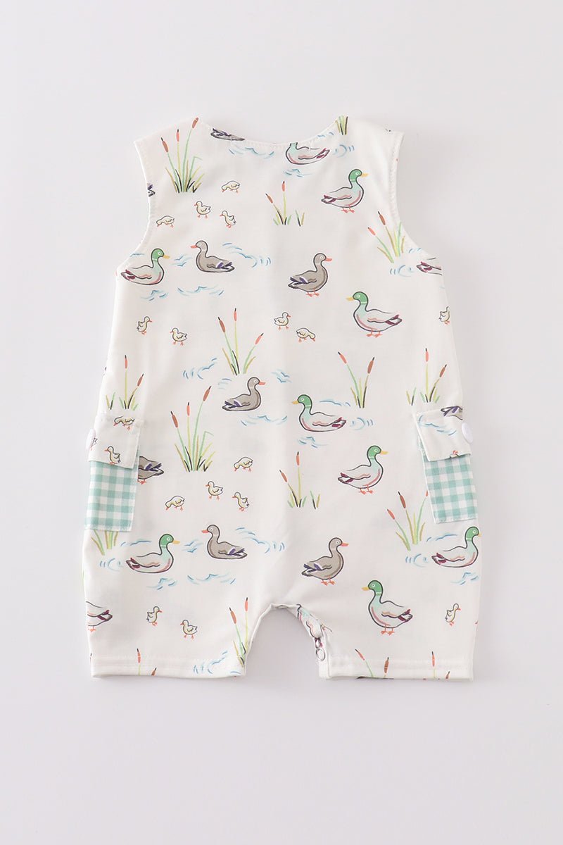 Sage Mallard Floral Jon Jon - Abbies Place