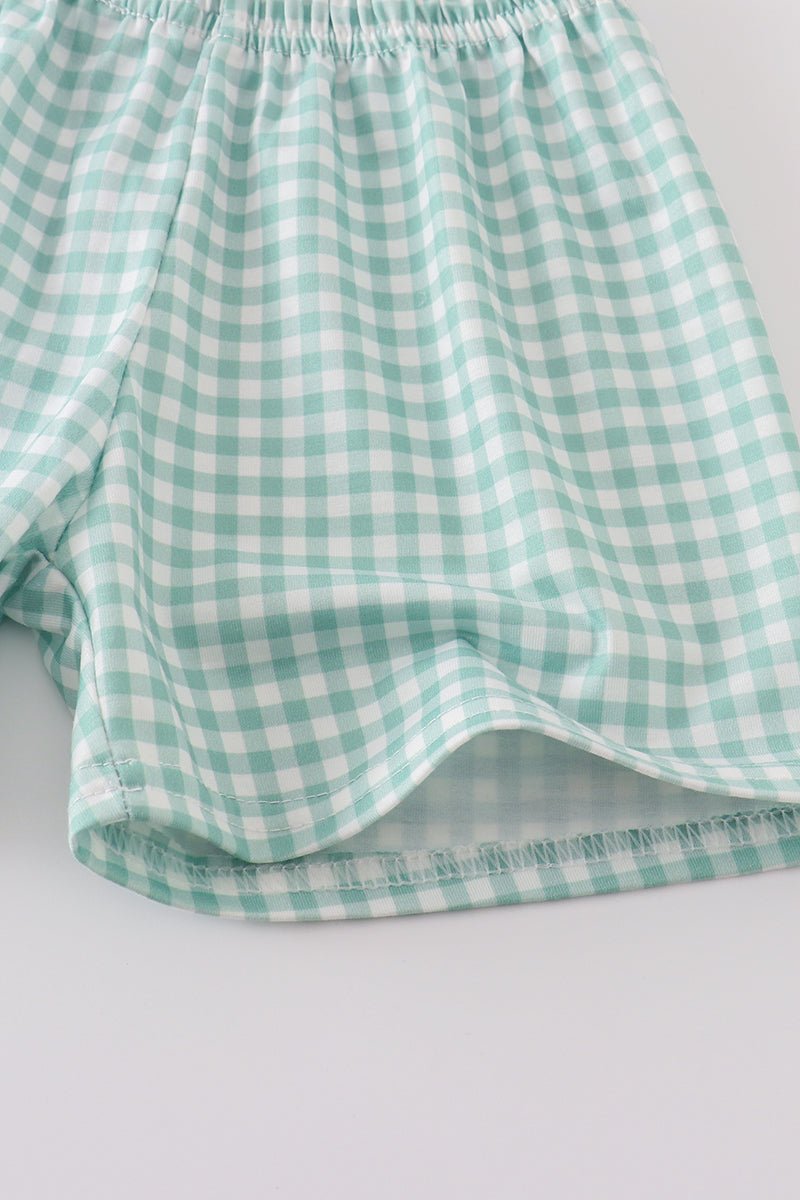 Sage Mallard Shorts Set - Abbies Place