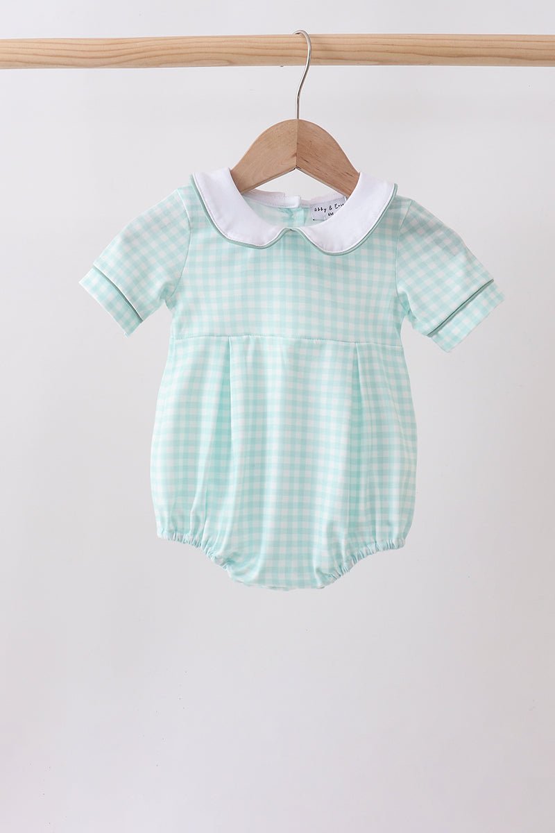 Sage Plaid Bubble - Abbies Place