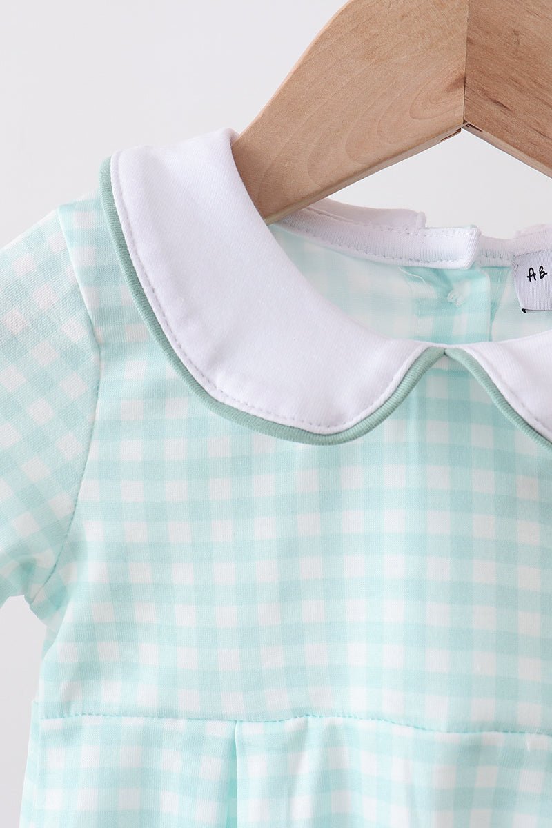 Sage Plaid Bubble - Abbies Place