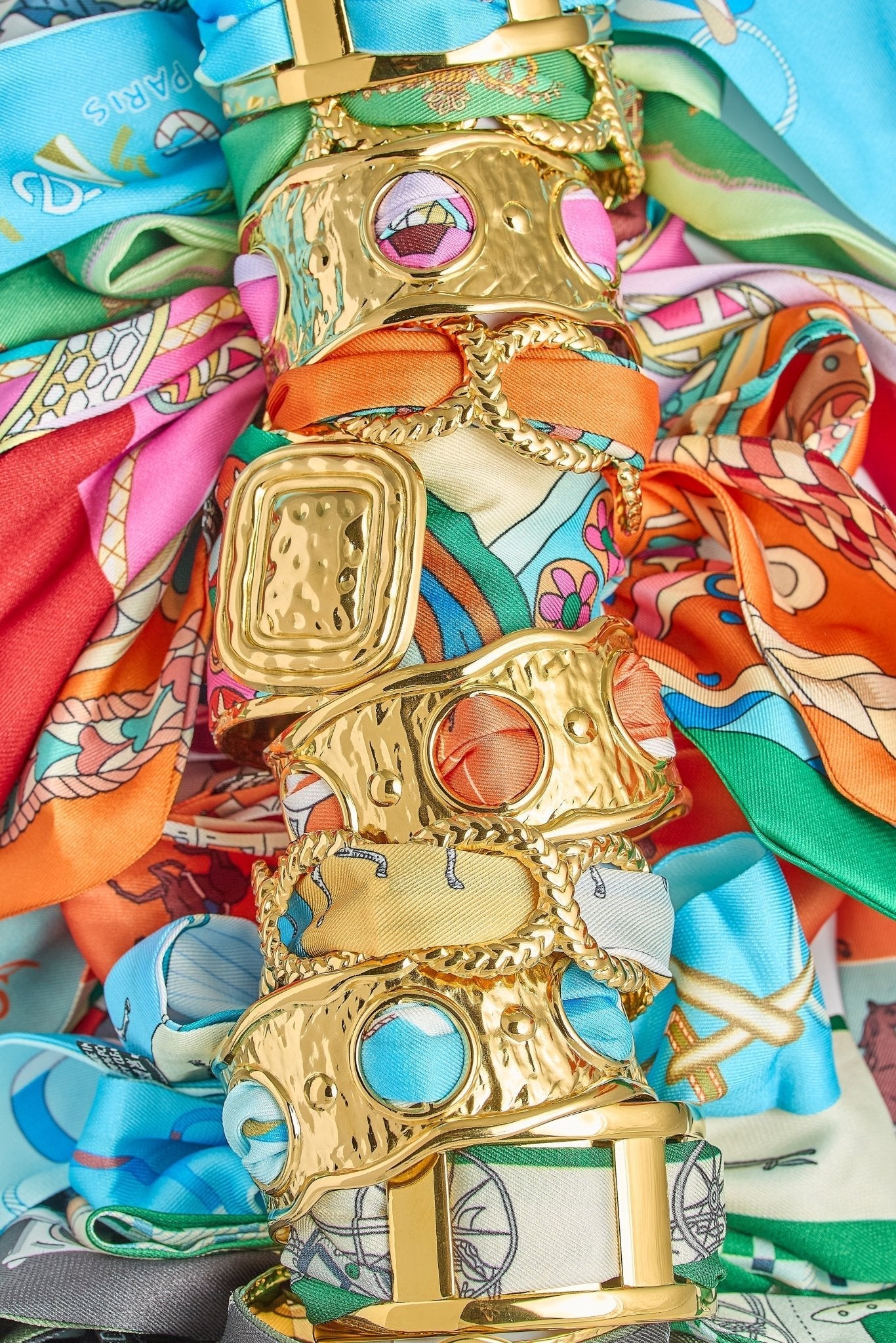 Scalloped Scarf Cuff - Wren - Abbies Place