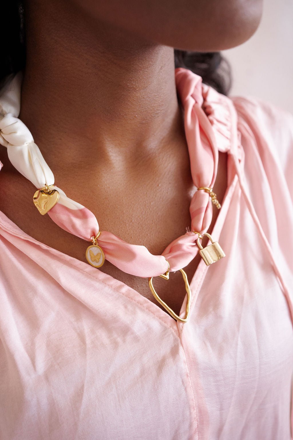 Scarf Charm Necklaces - Spring Collection - Abbies Place
