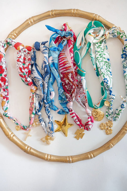 Scarf Charm Necklaces - Spring Collection - Abbies Place