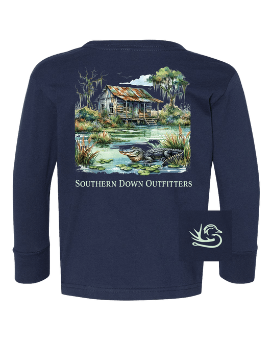 Swamp Shack Toddler LS Tee - Abbies Place
