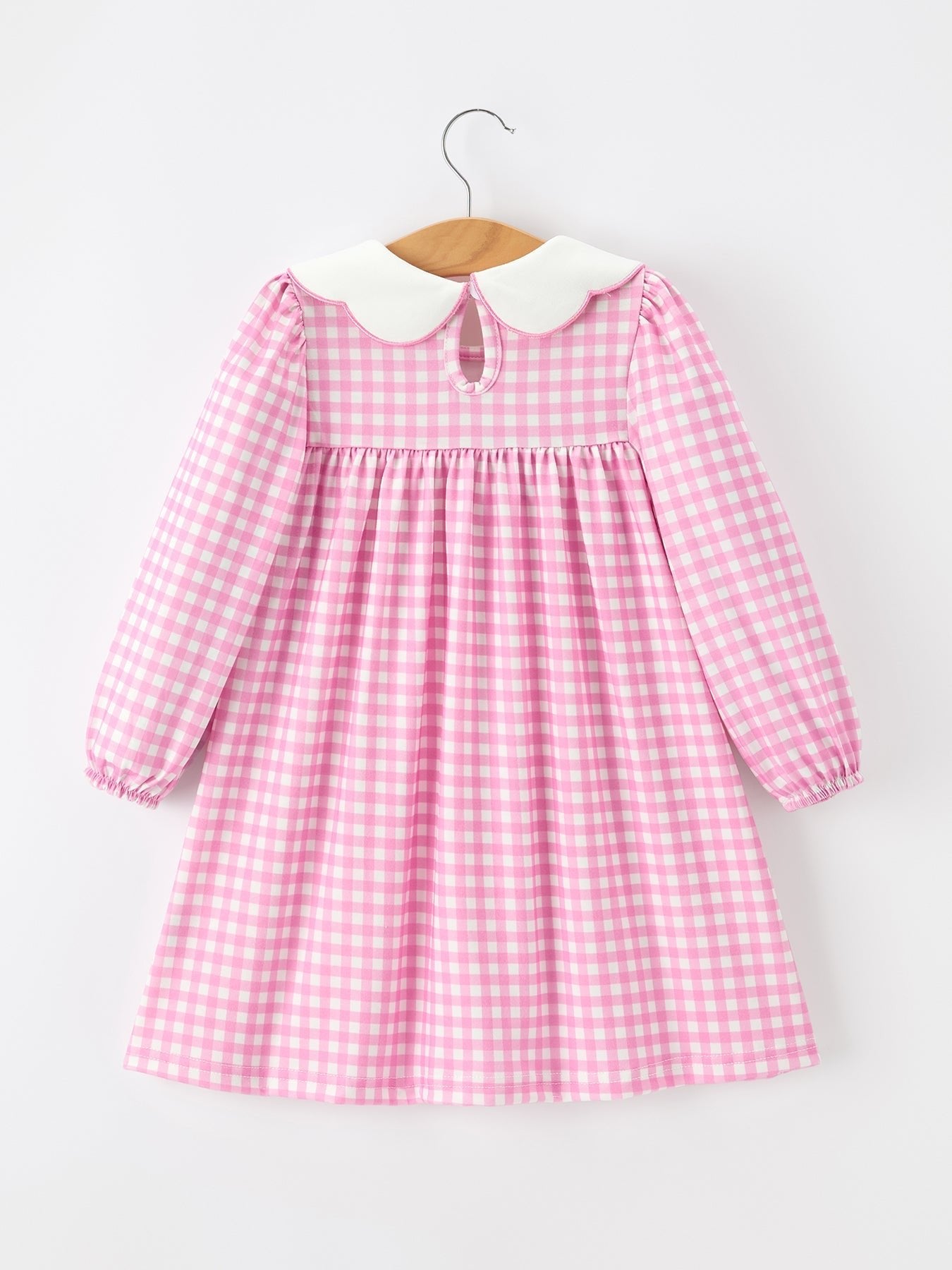Thanksgiving Halloween Pumpkin Embroidery Girls Dress - Abbies Place