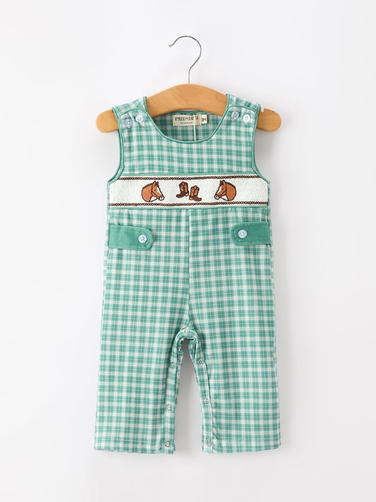 Western Plaid Horse Boy JonJon - Abbies Place