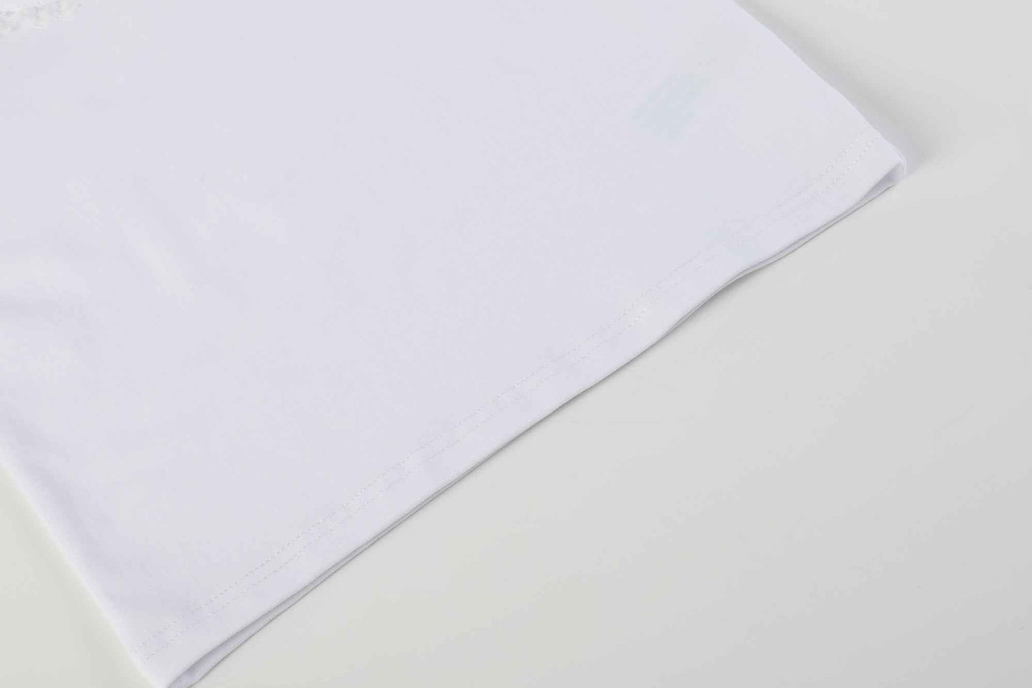 White Collared Lace Sleeve Shirt - Abbies Place