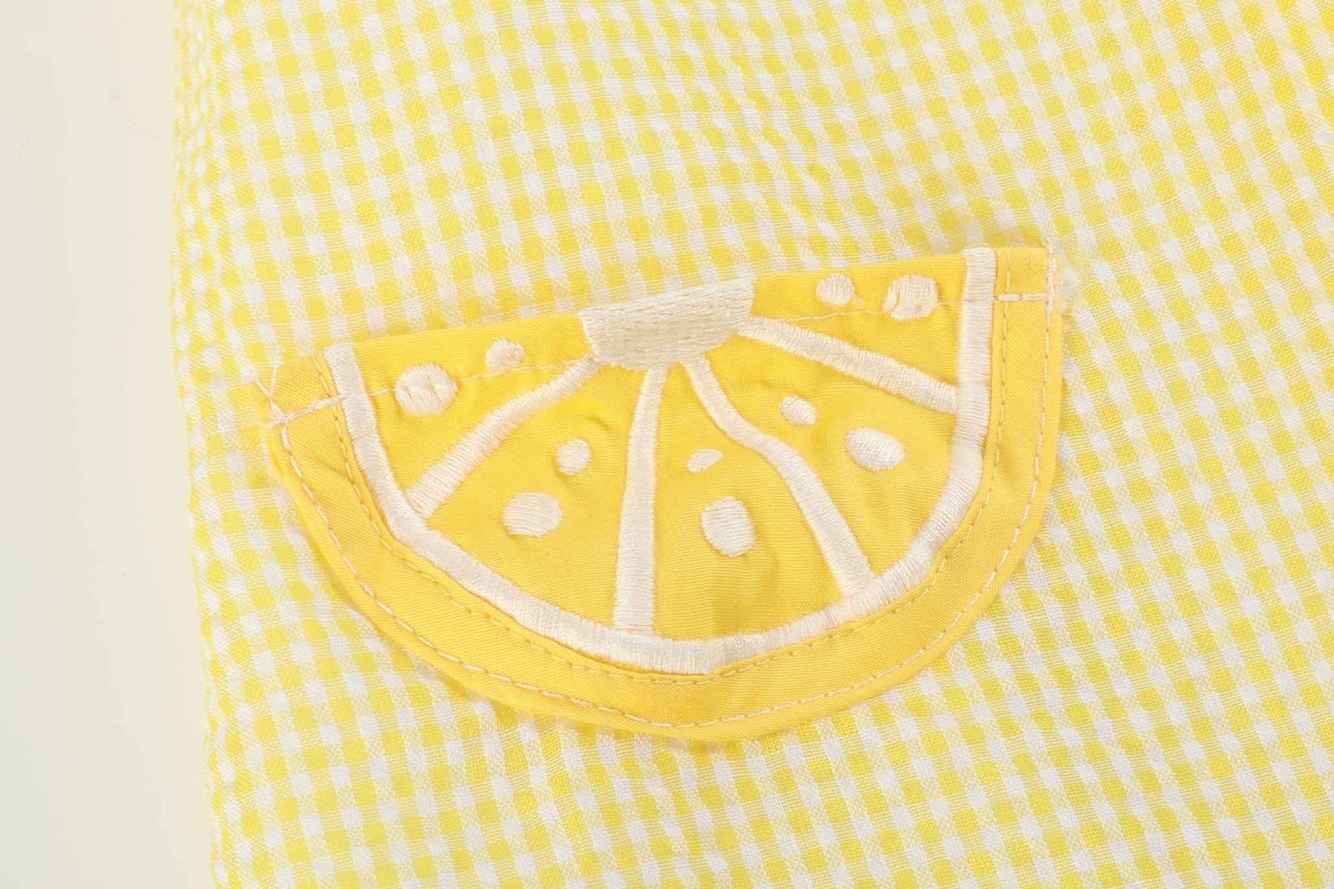 Yellow Lemon Dress and Panty Cover Set - Abbies Place